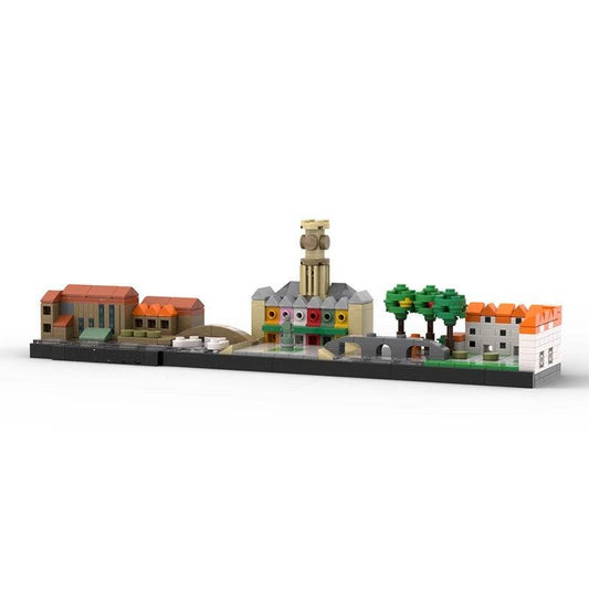 MOC-65598 Lego Architecture : Brugge Skyline