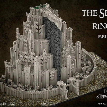 MOC-43237 Minas Tirith Mini MOC