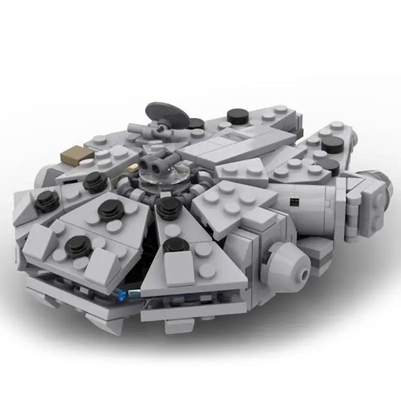 MOC-41461 Millenn ium Falcon-Micro-With cradle stand– MOC Brick Store