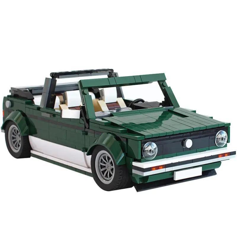MOC-26778 10242 VW Golf MK1 Cabriolet, PDF Instructions– MOC Brick