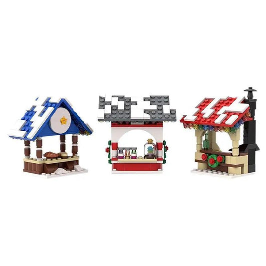 MOC-18167 Winter Village - Market Stalls
