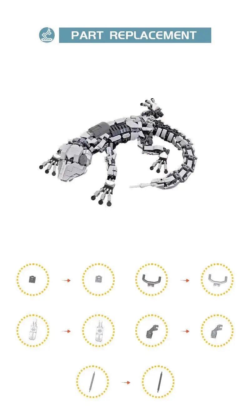 Mechanical gecko