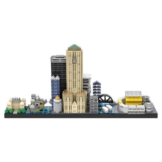MOC-40716 Gotham Skyline (The Dark Knight Trilogy)