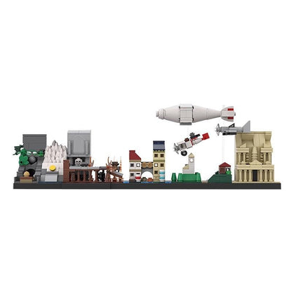 MOC-21572 Indiana Jones Skyline Architecture