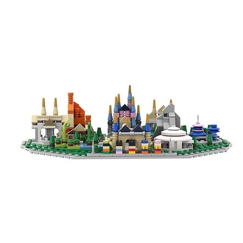 MOC-12753 Disneyland Microscale– MOC Brick Store