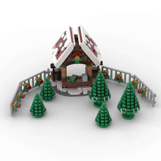 MOC-130588 Christmas Tree Seller - LEGO CHRISTMAS MOC INSTRUCTIONS