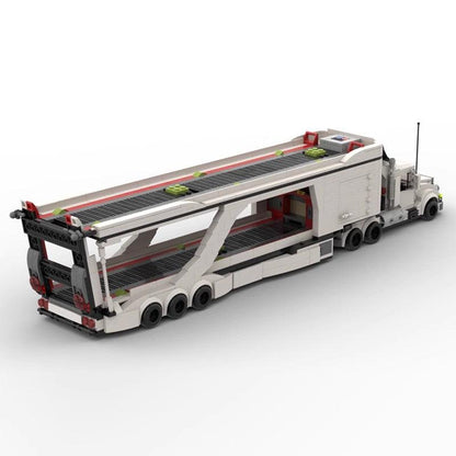 MOC-50003 LT 3 Car Transport Big Rig Truck