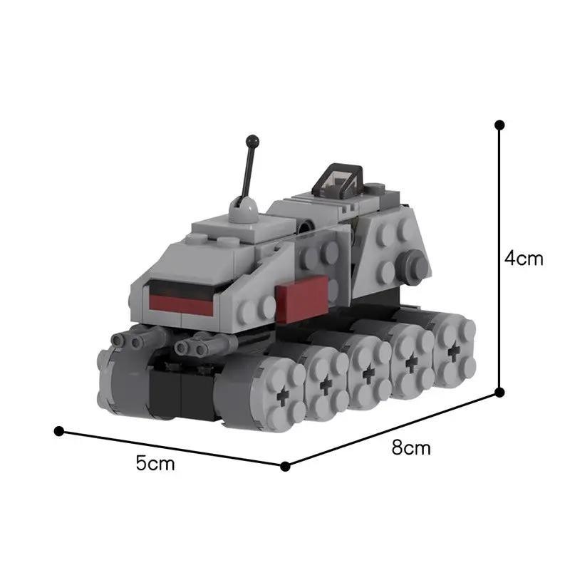 MOC-48717 Movie Accurate Clone Turbo Tank Microfighter
