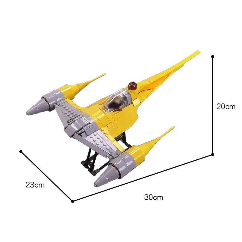 MOC 13997 N-1 Starfighter - Minifig Scale