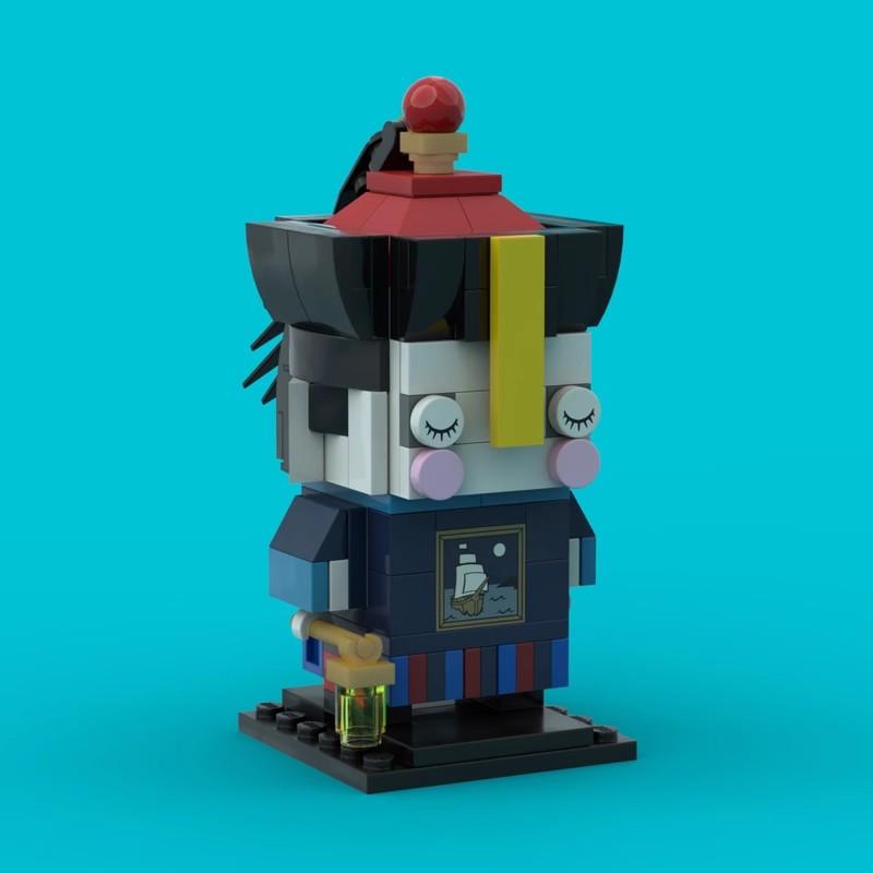 MOC-56643 BHZ005 - Jiang Shi (Chinese Zombie)– MOC Brick Store