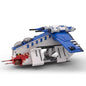 Star Wars Mandalorian Shadow Legion Republic Gunship 501st Army Coruscant Wolfpack Muunilinst MOC-105785 Building Blocks Kids Toy