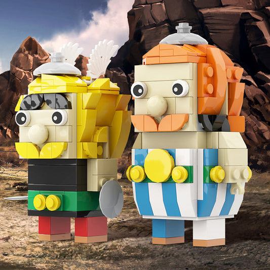MOC-16306 Asterix and Obelix Brickheadz