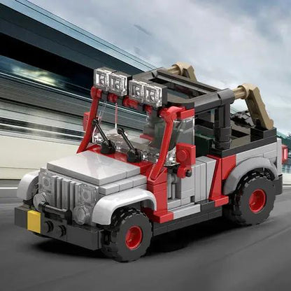 MOC-25926 Jurassic Park Staff Jeep