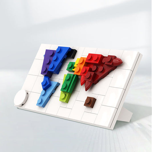 MOC A0958 A miniature map of the world