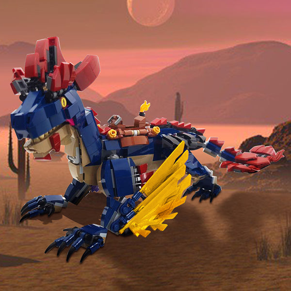 MOC-106666 Ark: Rock Drake– MOC Brick Store
