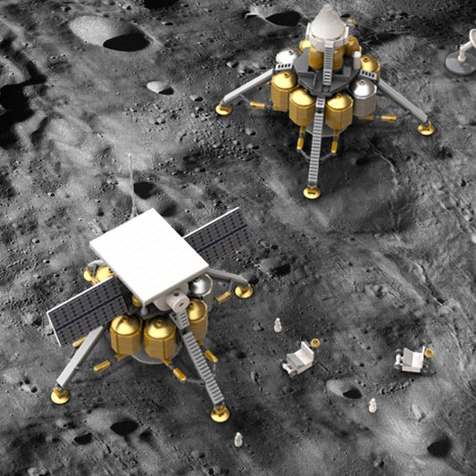 MOC-100723 First Lunar Outpost Habitat