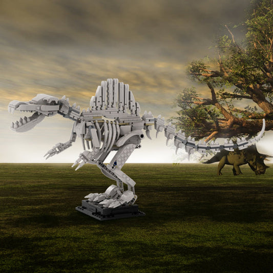 MOC-81227 Spinosaurus Skeleton - Lego Dinosaur