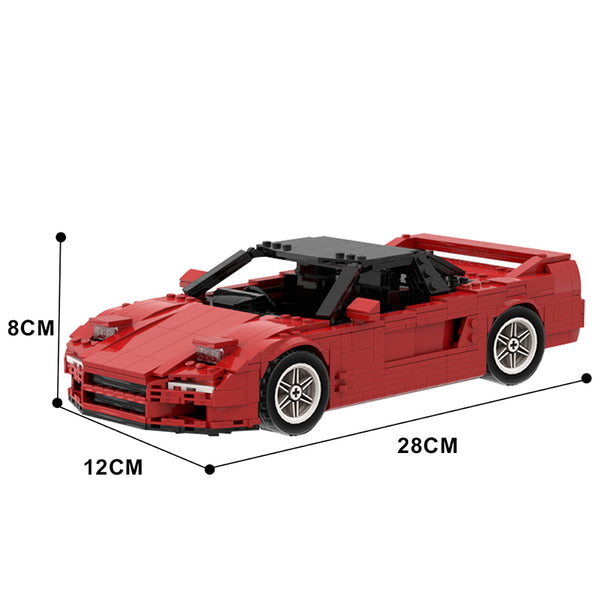 MOC-63817 Honda / Acura NSX (1990)– MOC Brick Store