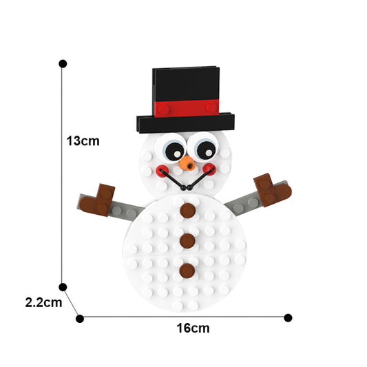 Christmas pendant - snowman B