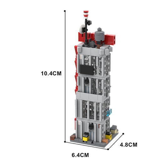 MOC-108982 Mini Modular 76178 Daily Bugle