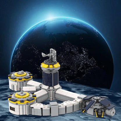 MOC-130781 Jamestown base Season 2 - For all mankind (nanofigure scale)