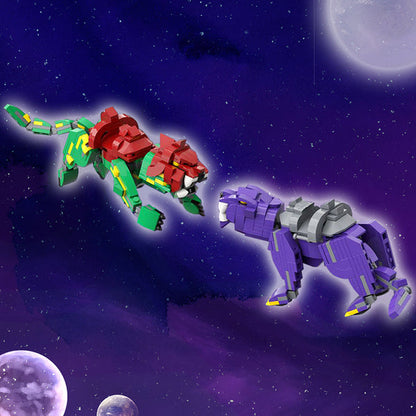 MOC-18002 Masters of The Universe (He-Man) Battle Cat & Panthor