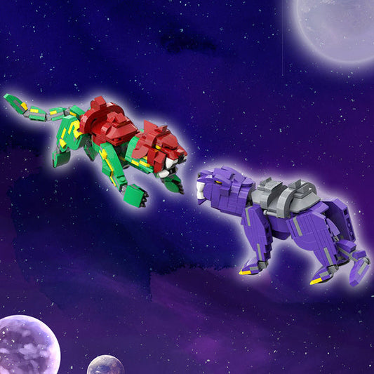MOC-18002 Masters of The Universe (He-Man) Battle Cat & Panthor
