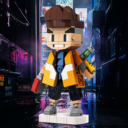 MOC A0524 cyberpunk david