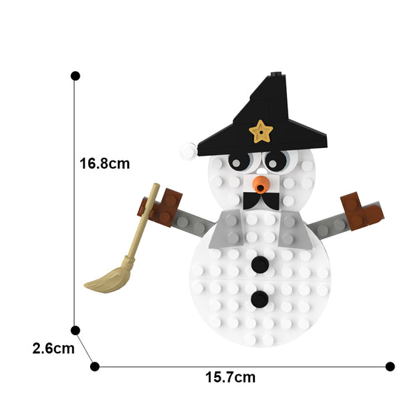 Christmas pendant - snowman A