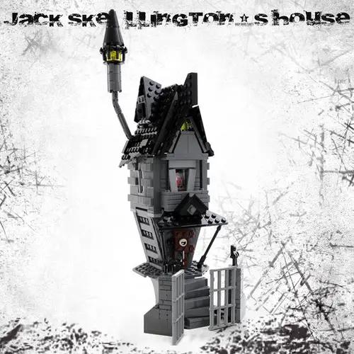 MOC-18780 Jack Skellington's House - Nightmare Before Christmas