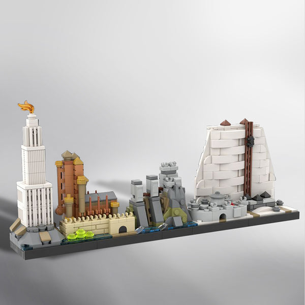 Lego moc skyline best sale