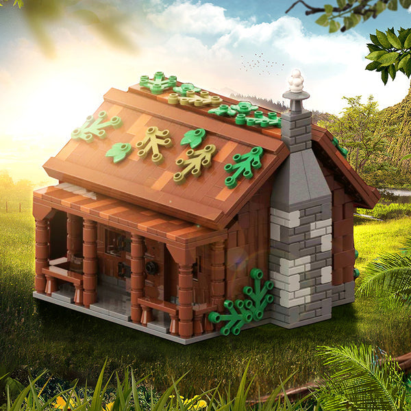 MOC-136813 Cabin In The Woods– MOC Brick Store