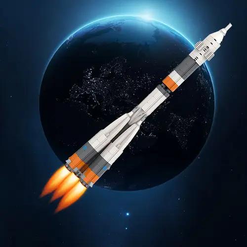 MOC-34825 Ultimate Soyuz Rocket collection [1:110 Scale]