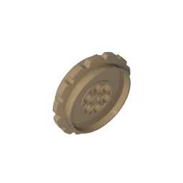 GDS-2014 - Technic Tread Sprocket Wheel Large Diameter 7 Holes