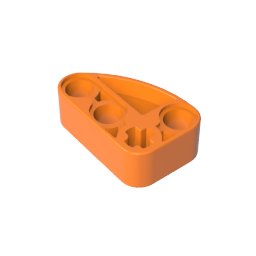 GDS-2016 - Technic Beam 2 x 3 L-Shape with Quarter Ellipse Thick