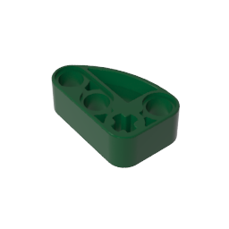 GDS-2016 - Technic Beam 2 x 3 L-Shape with Quarter Ellipse Thick