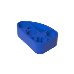 GDS-2016 - Technic Beam 2 x 3 L-Shape with Quarter Ellipse Thick