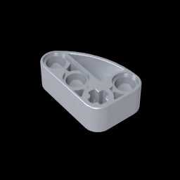GDS-2016 - Technic Beam 2 x 3 L-Shape with Quarter Ellipse Thick