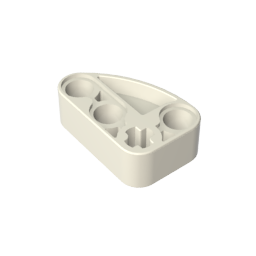 GDS-2016 - Technic Beam 2 x 3 L-Shape with Quarter Ellipse Thick