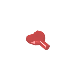 GDS-2017 - Rock - Heart Jewel with Shaft
