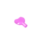 GDS-2017 - Rock - Heart Jewel with Shaft