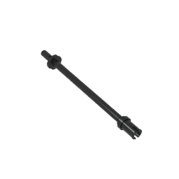GDS-2019 - Bar 8L - Two Stop Rings / One Pin, Technic Figure Ski Pole [Flat End]