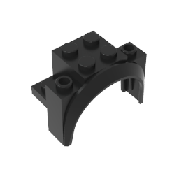 GDS-2021 - Wheel Arch, Mudguard 4 x 2 1/2 x 2 1/3