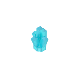 GDS-2022 - Rock 1 x 1 Crystal 5 Point