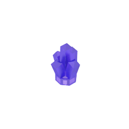 GDS-2022 - Rock 1 x 1 Crystal 5 Point