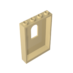 GDS-2030 - Panel 1 x 4 x 5 with Arched Window