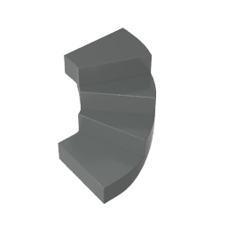 GDS-2032 - Stairs, Left 6 x 6 x 4