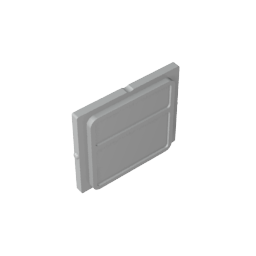 GDS-2037 - Glass for Train Window 1 x 4 x 3