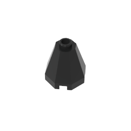 GDS-2042 - Cone 2 x 2 x 1 2/3 Octagonal, Open Stud