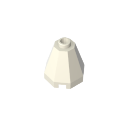 GDS-2042 - Cone 2 x 2 x 1 2/3 Octagonal, Open Stud